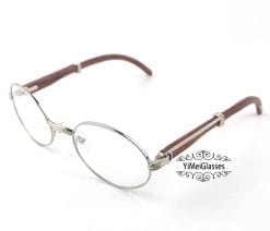 Cartier Wooden Full Frame Wooden Optical Glasses CT7550178-57