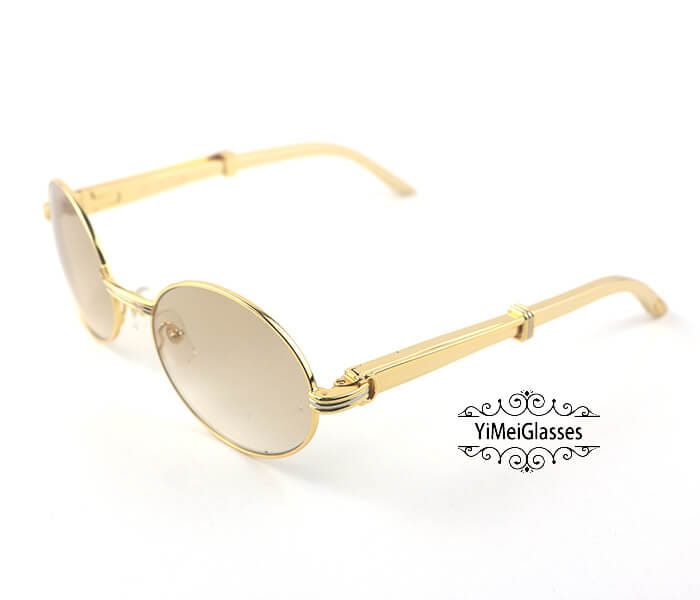 Stainless steel cartier best sale glasses