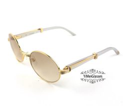 Cartier Stainless Steel Full Frame Classic Sunglasses CT7550178-57
