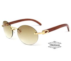 ct5124018-cartier-madera-clásico-sin montura-gafas-de-sol para mujer-2