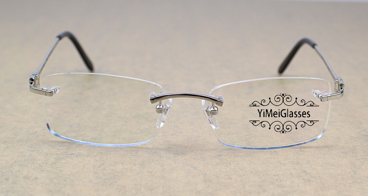 CT3455886 Cartier Retro Double C Decor Metal Full Frame Optical Glasses 1.jpg