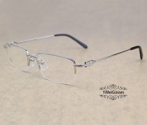 CT3524013 Cartier Classic Hollow Out Metal Half Frame Optical Glasses 10 467x400.jpg