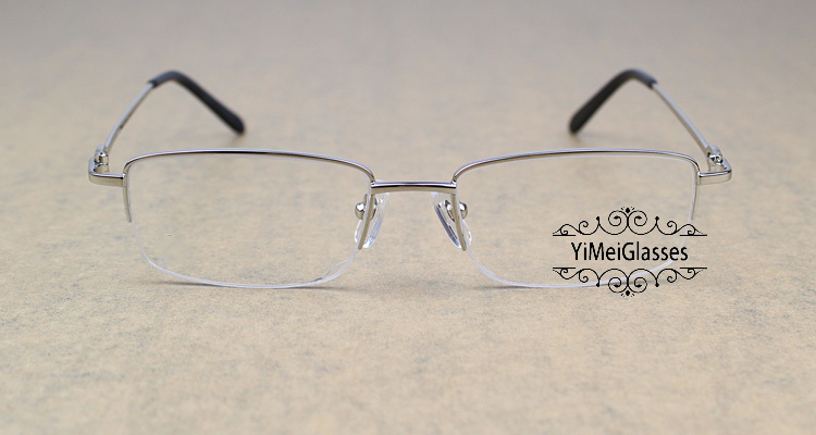 CT3524013 Cartier Classic Hollow Out Metal Half Frame Optical Glasses 9.jpg