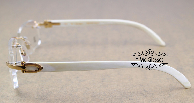 authentic cartier buffalo horn glasses