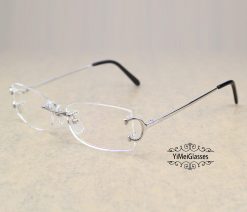 CT4193826 Cartier Classic C Decor Rimless Metal Optical Glasses