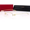 Cartier C Decor 18K GOLD Plated Full Frame Eyeglasses CT02180 (4)