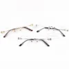 Cartier C Decor 18K GOLD Plated Titanium Rimless Eyeglasses CT0290 (1)