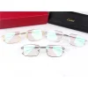 Cartier Real Gold Plating Metal C Decor Full Frame Eyeglasses CT0219 (1)