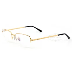 Cartier Oro Real Titanio Santos De Media Montura Gafas CT0255 (4)