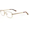 Cartier Santos De 18K GOLD Plated Full Frame Titanium Eyeglasses CT0481 (12)