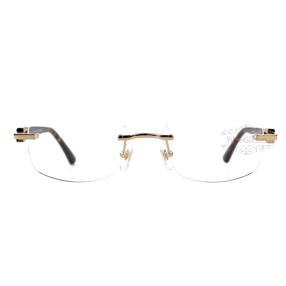 Cartier C Decor Acetate Titanium Rimless Eyeglasses CT0318 (3)