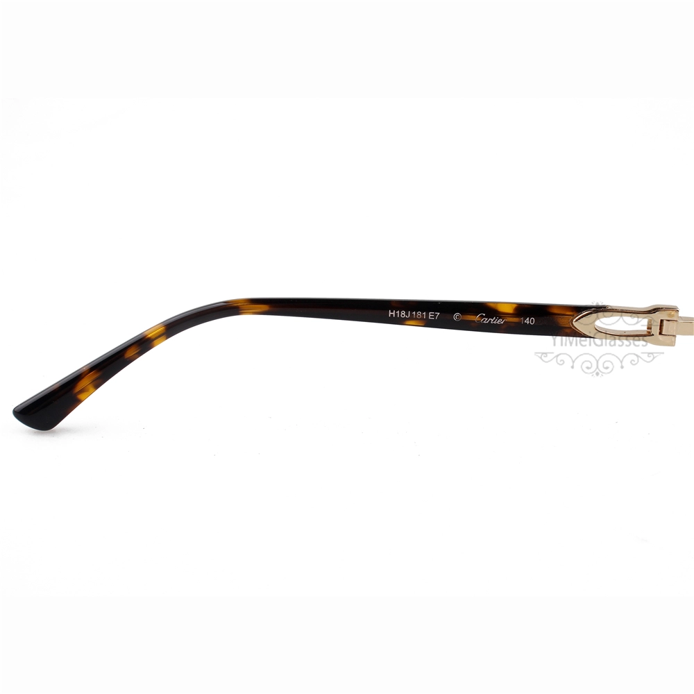 Cartier C Decor Acetate Titanium Rimless Eyeglasses CT0318 (8)