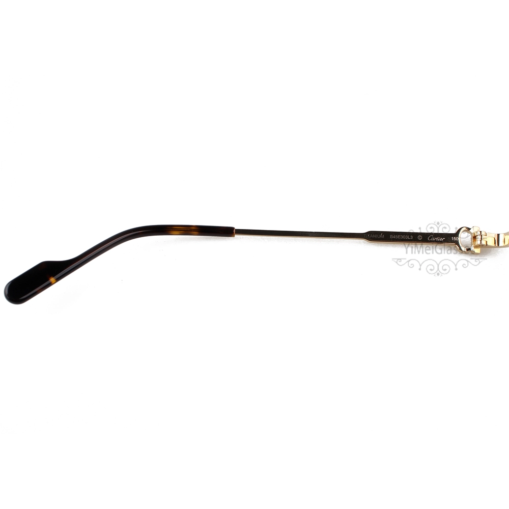 Cartier C Decor Titanium Acetate Full Frame Eyeglasses CT0294 (9)