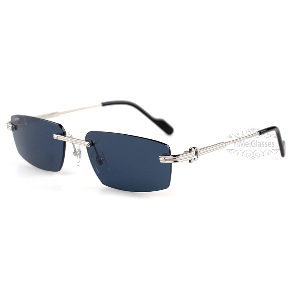 Cartier C Decor Titanium Acetate Rimless Sunglasses CT0535 (11)