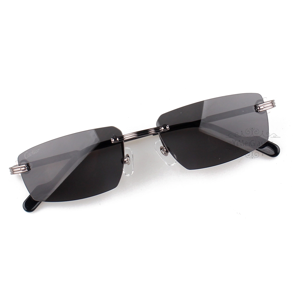 Cartier C Decor Titanium Acetate Rimless Sunglasses CT0535 (4)