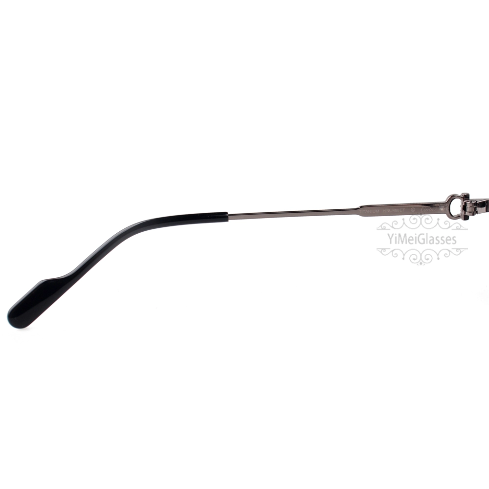 Cartier C Decor Titanium Acetate Rimless Sunglasses CT0535 (8)