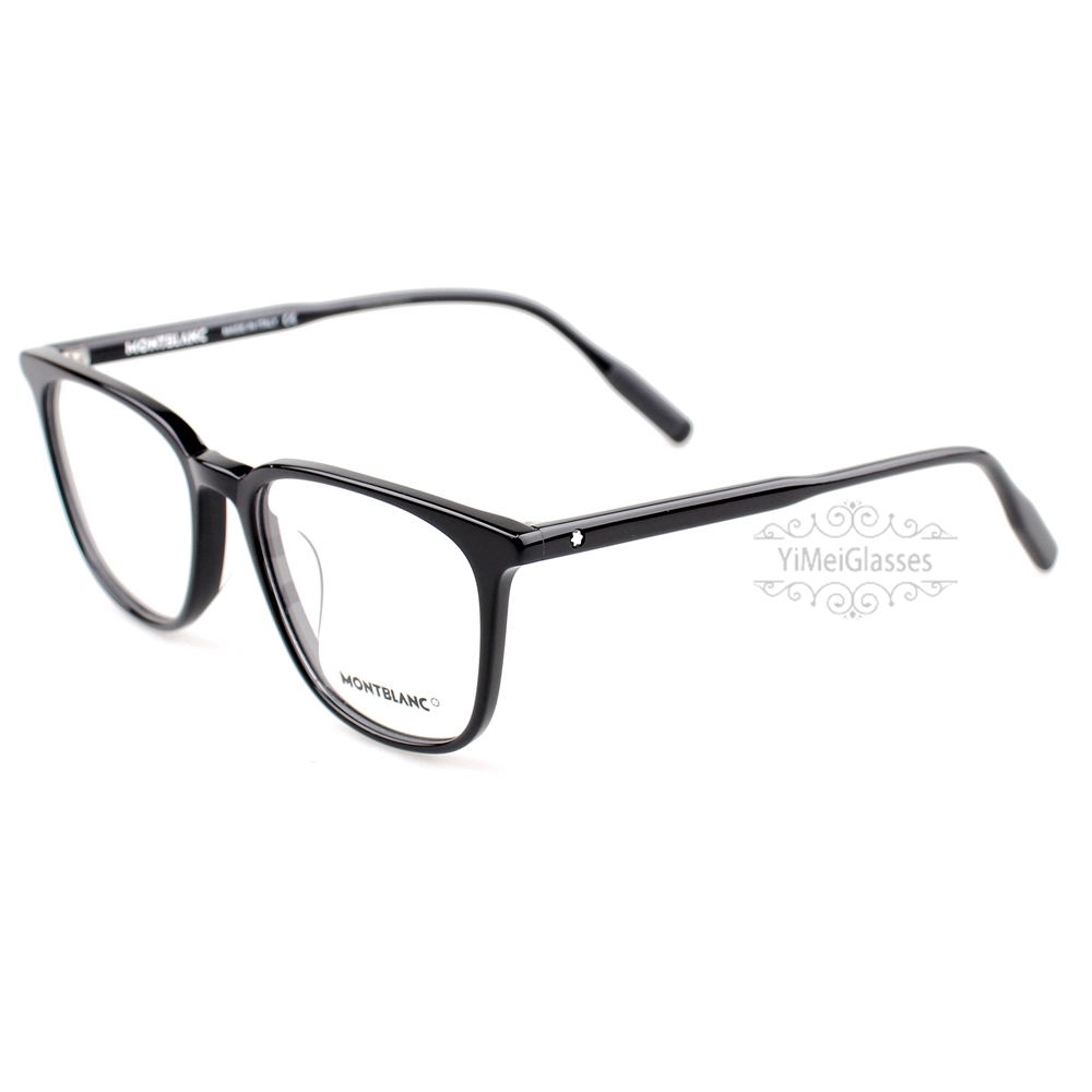 Montblanc Snowcap Emblem Acetat Vollrahmenbrille MB0089 (3)
