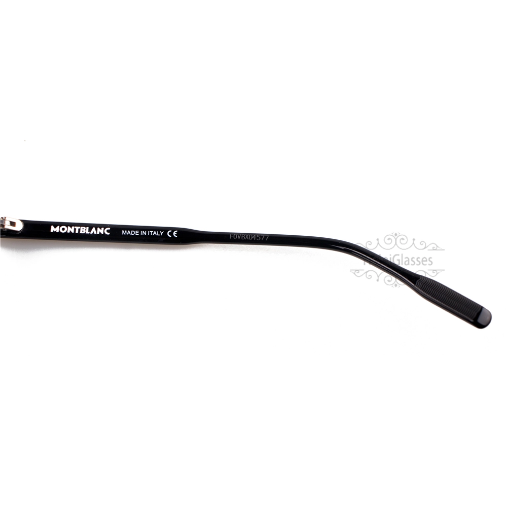 Montblanc Snowcap Emblem Gafas de sol con montura Completa de Acetato MB0082 (11)