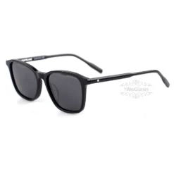 Montblanc Snowcap Emblem Acetate Full Frame Sunglasses MB0082 (7)