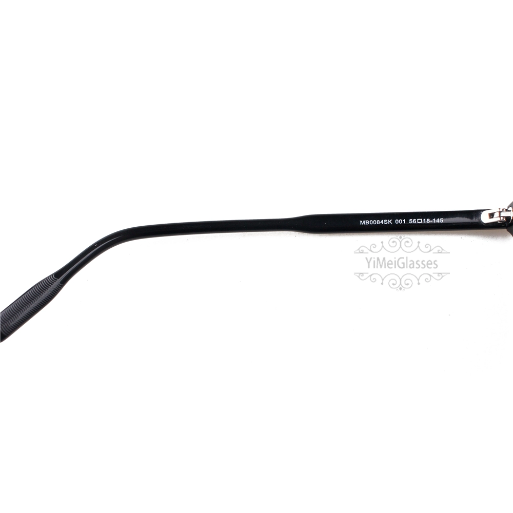 Montblanc Snowcap Emblem acétate Lunettes de soleil pleine monture MB0084 (9)