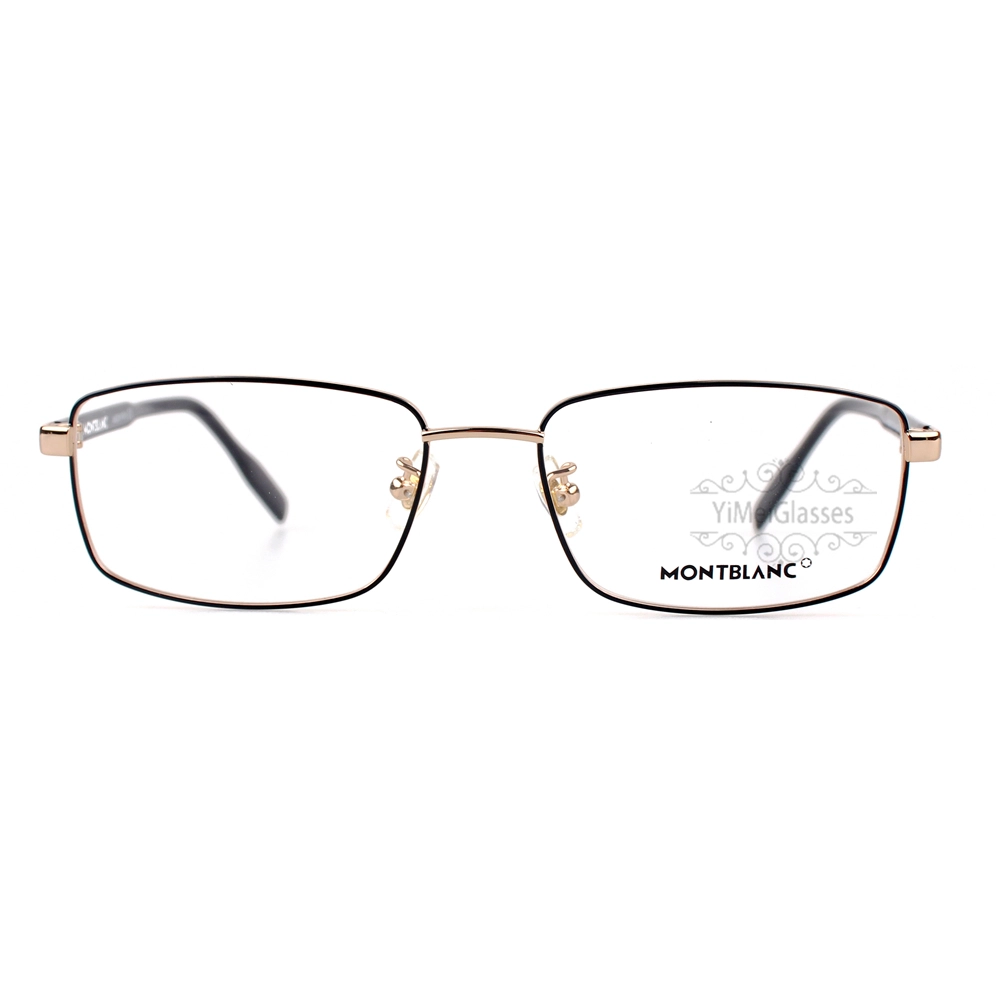 Montblanc Snowcap Emblem Acetate Metal Full Frame Eyeglasses MB0087 (10)
