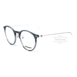 Очки Montblanc с полной оправой из ацетата и металла с эмблемой «Snowcap», модель MB0099 (11)