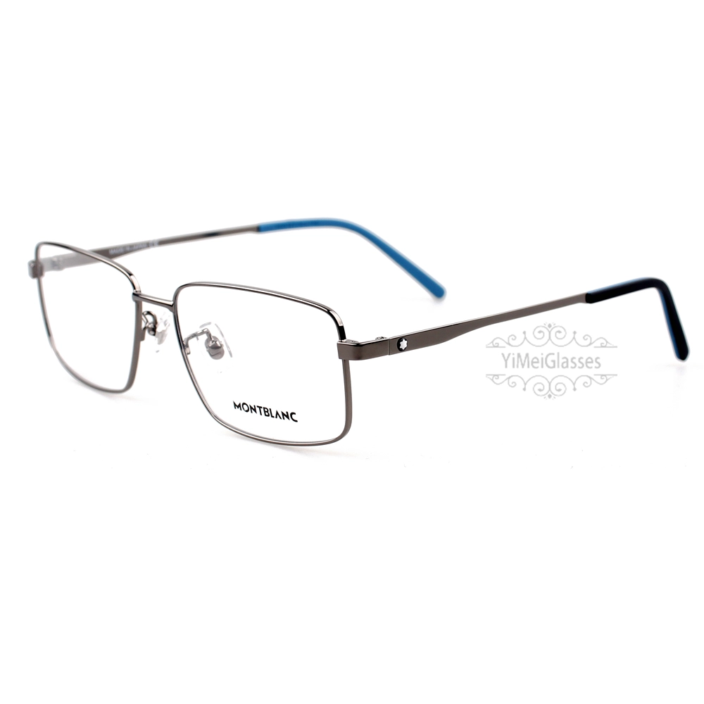 Montblanc Snowcap Emblem Acetate Metal Full Frame Eyeglasses MB0108 (12)
