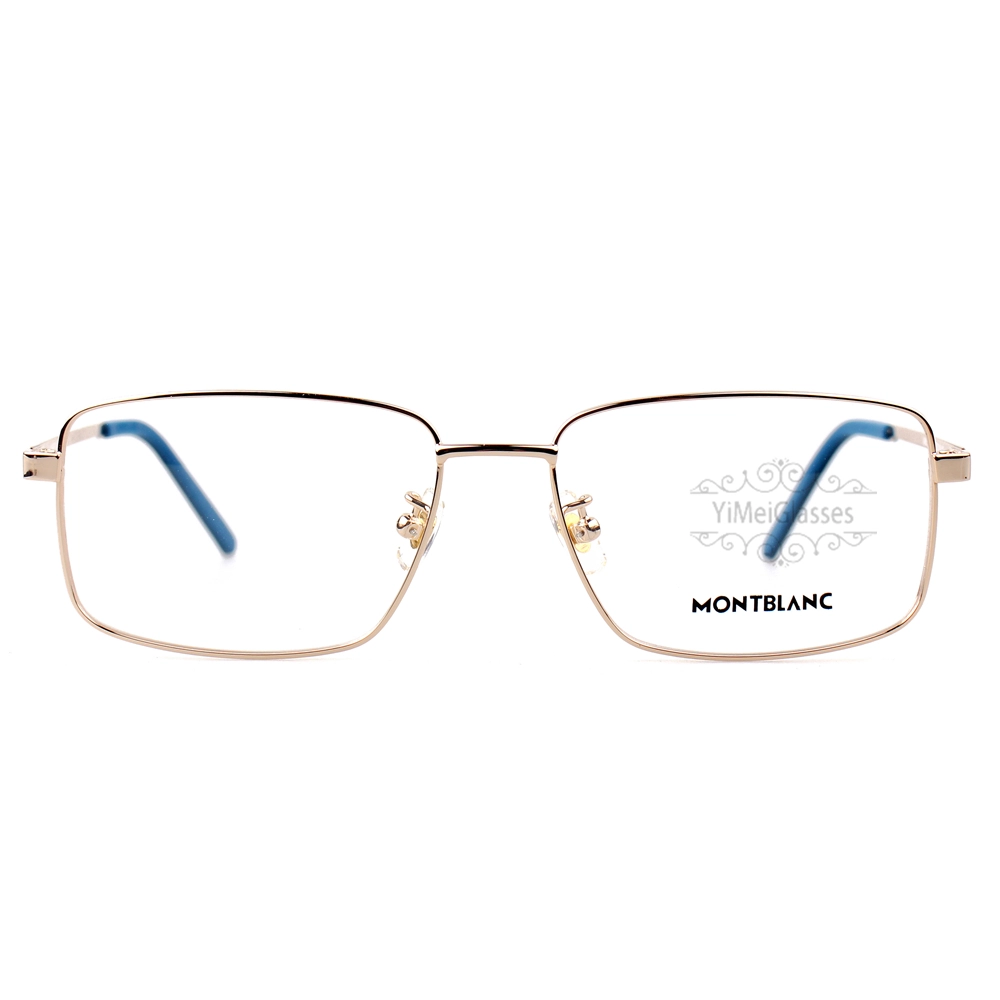 Montblanc Snowcap Emblem Acetate Metal Full Frame Eyeglasses MB0108 (2)
