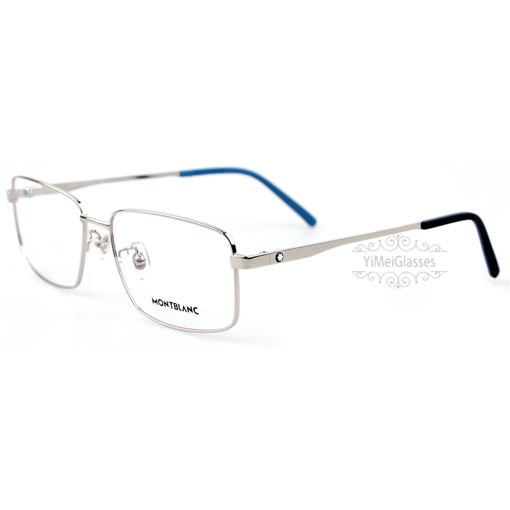 Montblanc Snowcap Emblem Acetate Metal Full Frame Eyeglasses MB0108 (9)