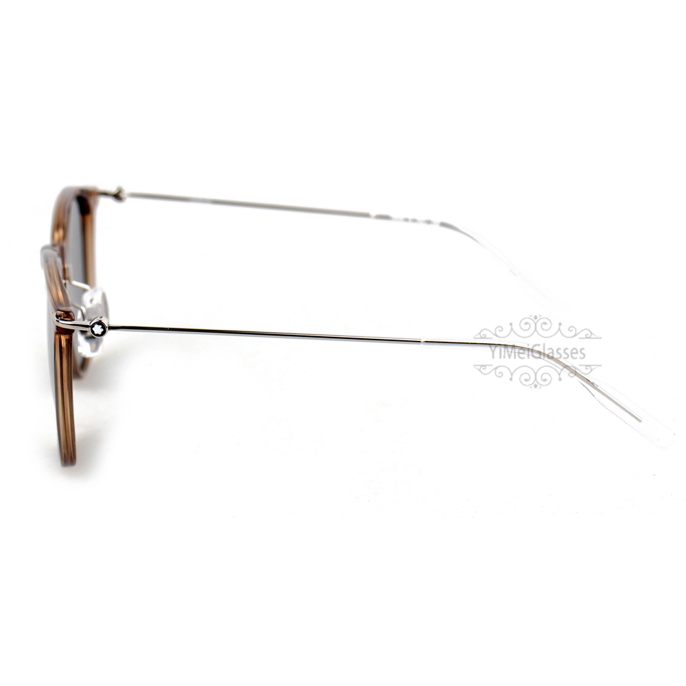 Montblanc Snowcap Emblem Acetate Metal Full Frame Sunglasses MB0098S (13)