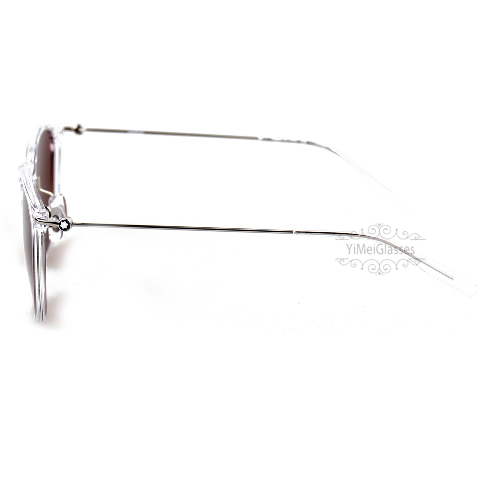 Montblanc Snowcap Emblem Acetate Metal Full Frame Sunglasses MB0098S (16)