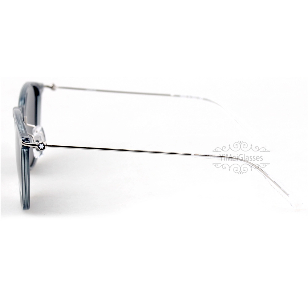 Montblanc Snowcap Emblem Acetate Metal Full Frame Sunglasses MB0098S (19)