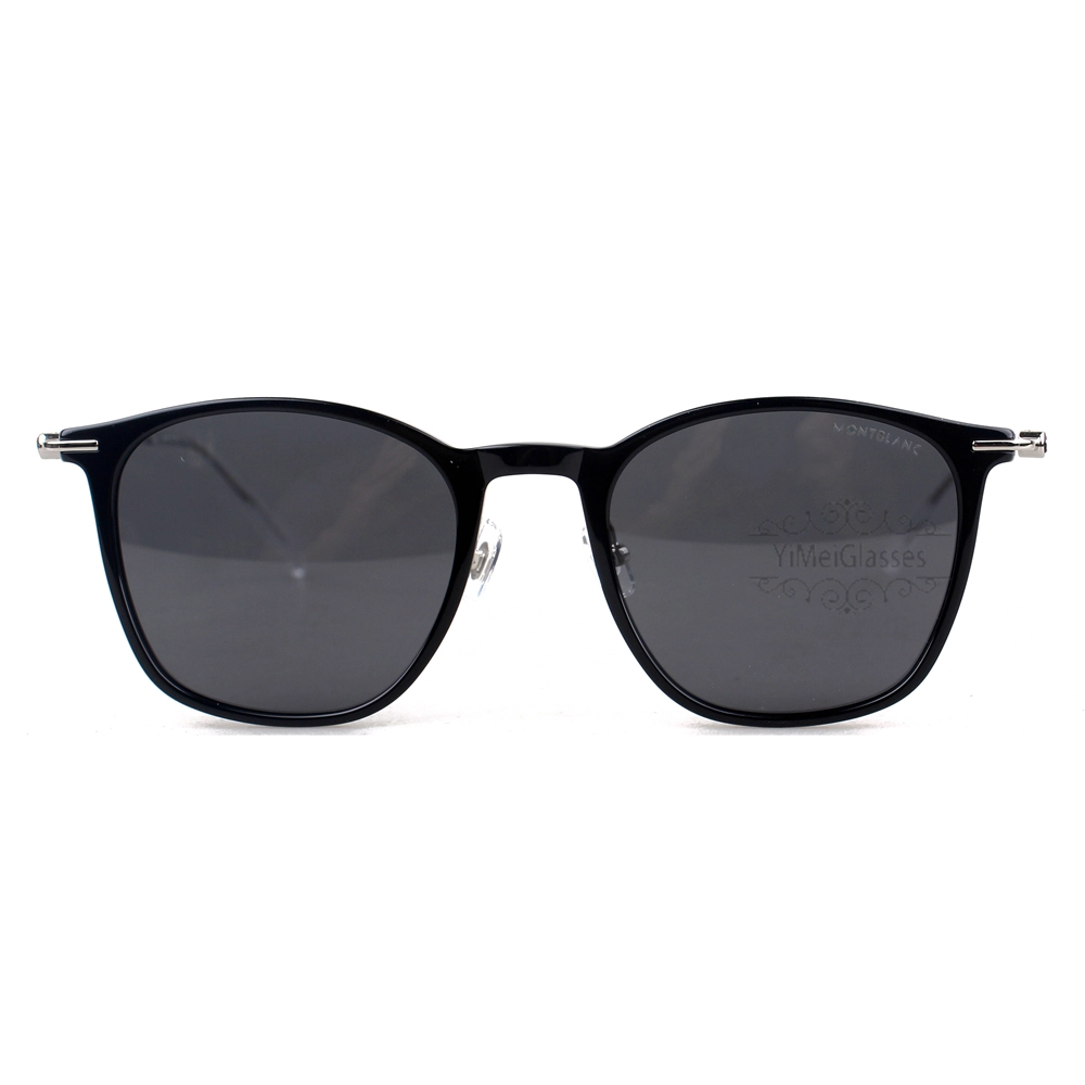 Montblanc Snowcap Emblem Acetate Metal Full Frame Sunglasses MB0098S (2)