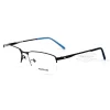 Montblanc Snowcap Emblem Acetate Metal Half Frame Eyeglasses MB0107 (17)