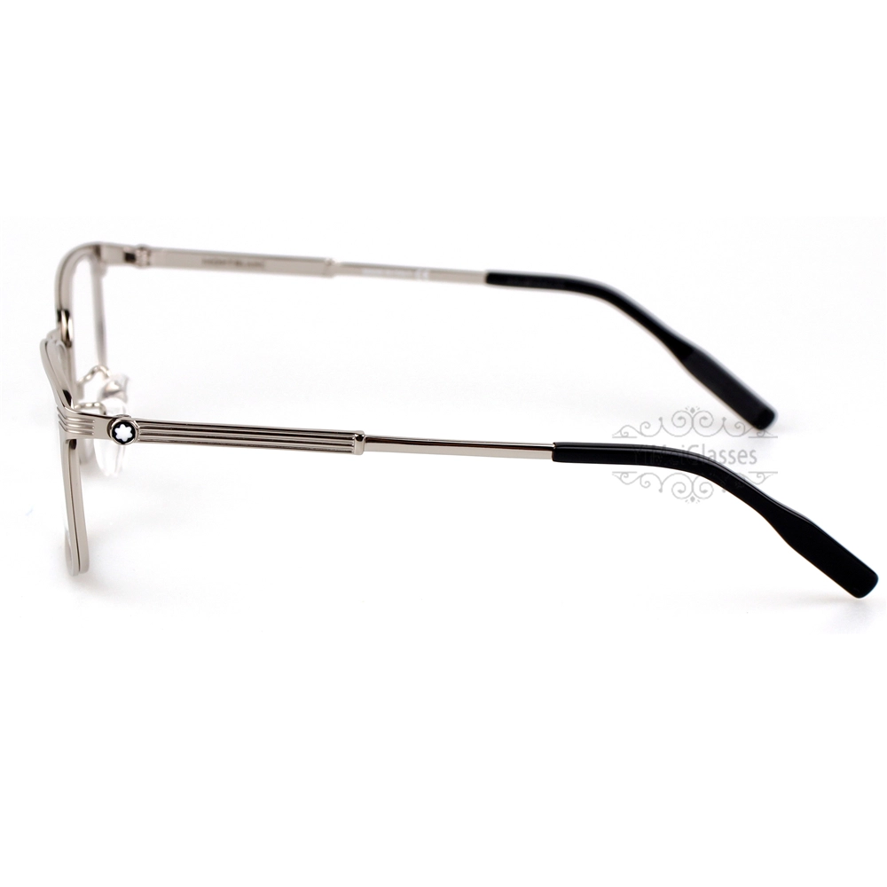 Montblanc Snowcap Emblem Metal Full Frame Eyeglasses MB0094 (11)