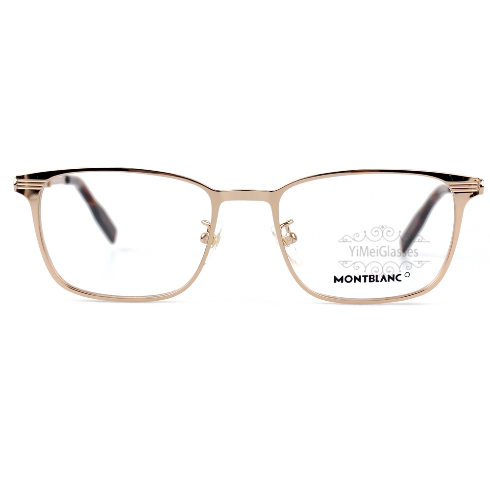 Montblanc Snowcap Emblem Metal Full Frame Eyeglasses MB0094 (2)