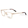Montblanc Snowcap Emblem Metall-Vollrahmenbrille MB0094 (3)