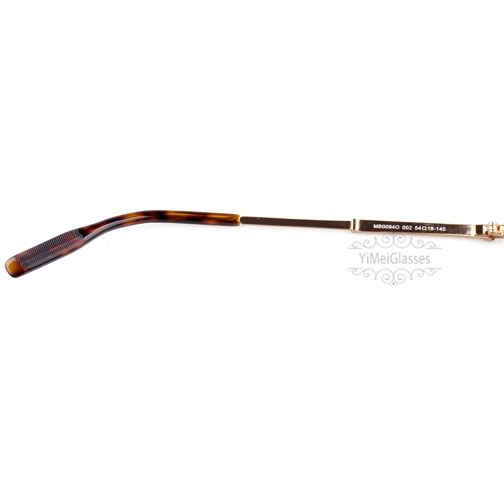 Montblanc Snowcap Emblem Metal Full Frame Eyeglasses MB0094 (8)