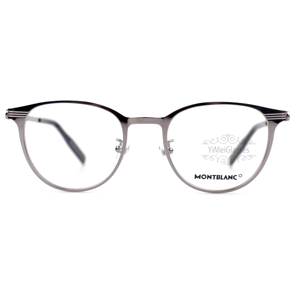 Montblanc Snowcap Emblem Metal Full Frame Eyeglasses MB0095 (12)