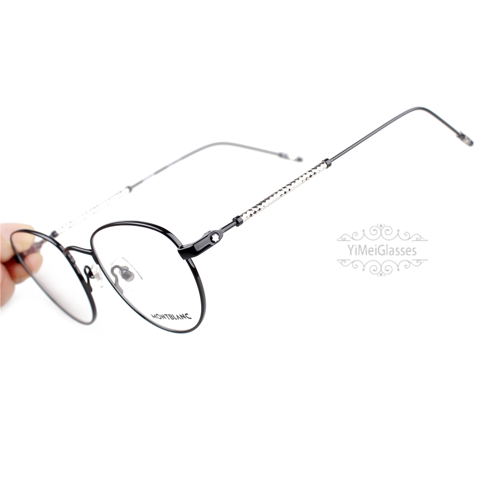 Montblanc Snowcap Emblem Metal Full Frame Eyeglasses MB0111 (19)