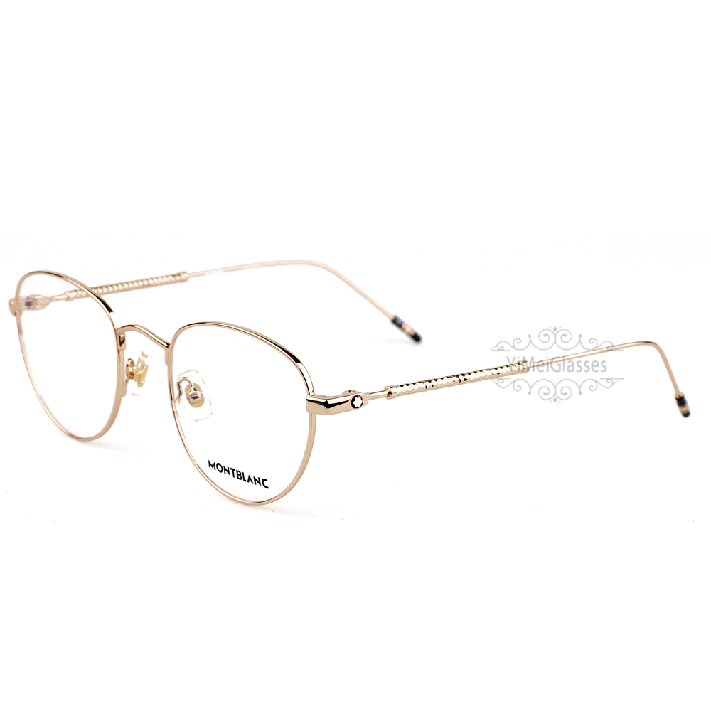Montblanc Snowcap Emblem Metal Full Frame Eyeglasses MB0111 (3)