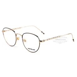 Montblanc Snowcap Emblem Metal Full Frame Eyeglasses MB0111 (6)