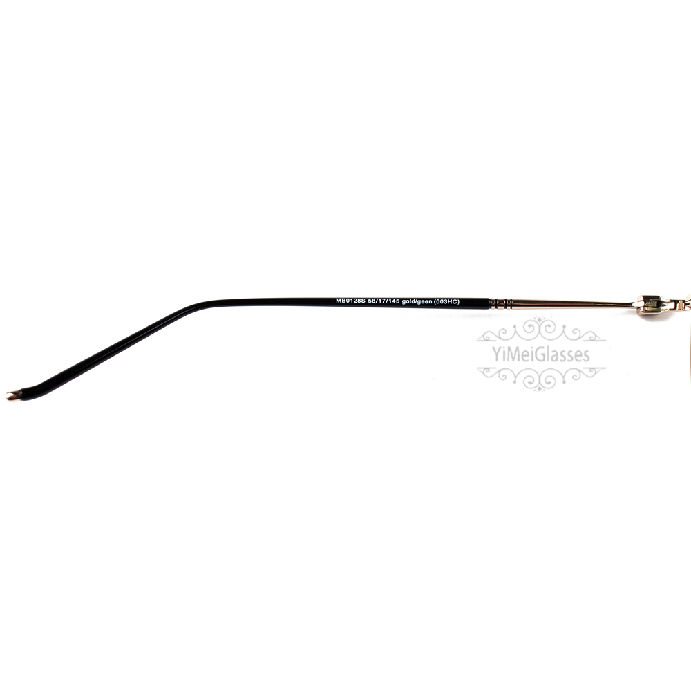 Montblanc Snowcap Emblem Metal Full Frame Sunglasses MB0128 (8)