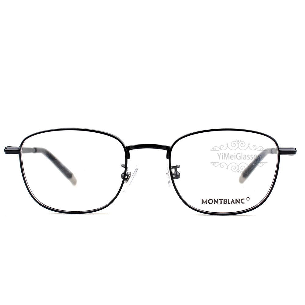 Montblanc Snowcap Emblem Titanium Full Frame Eyeglasses MB0134 (10)