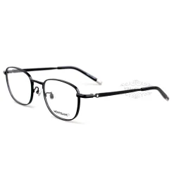 Montblanc Snowcap Emblem Titanium Full Frame Eyeglasses MB0134 (11)