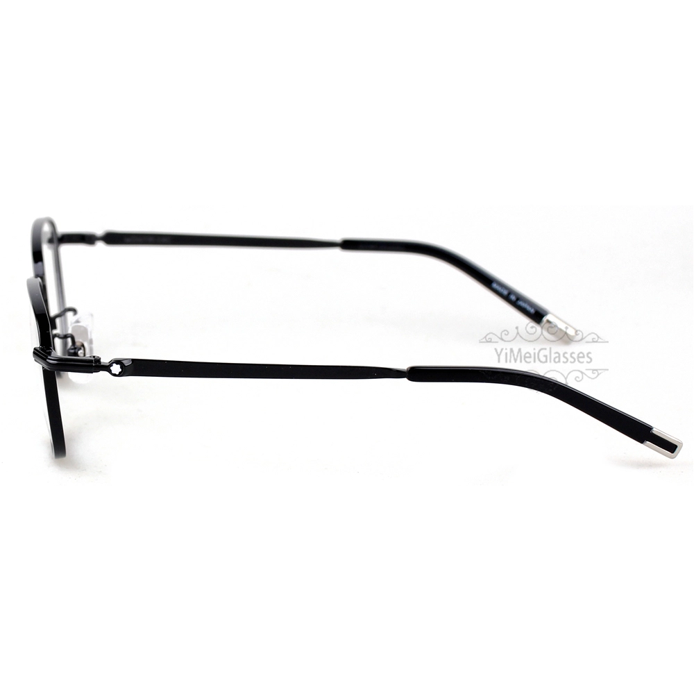 Montblanc Snowcap Emblem Titanium Full Frame Eyeglasses MB0134 (12)
