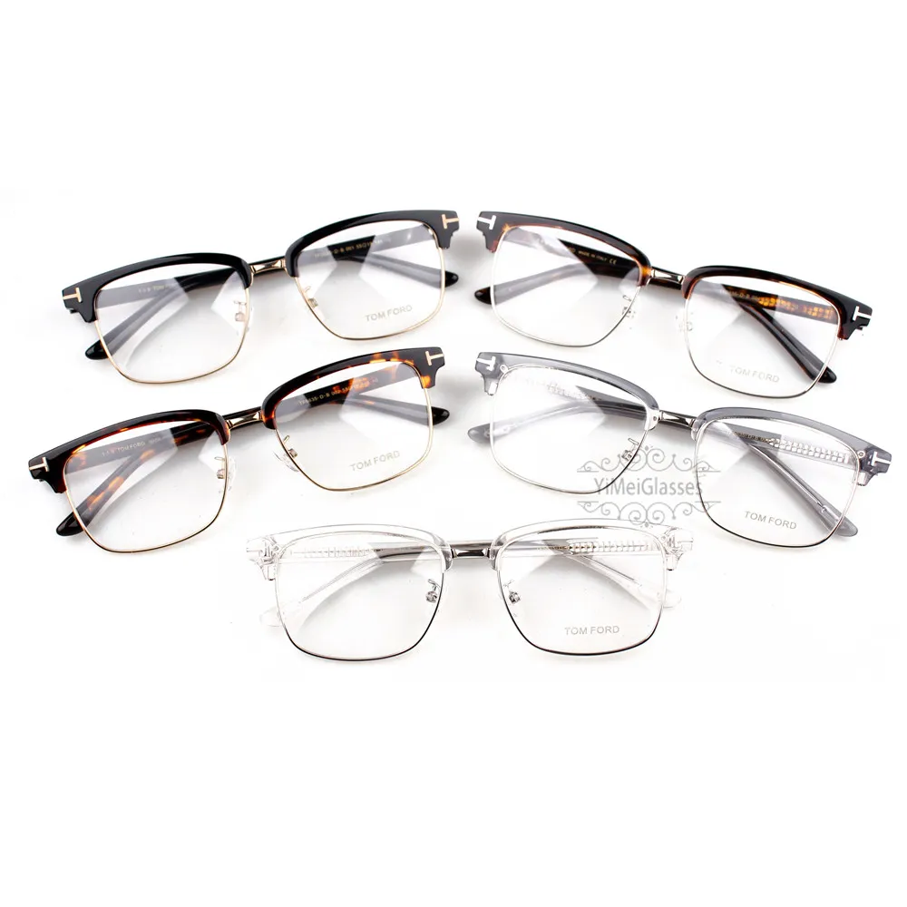 Tom Ford Acetate Metal Icon Collection Full Frame Eyeglasses TF5635 (1)