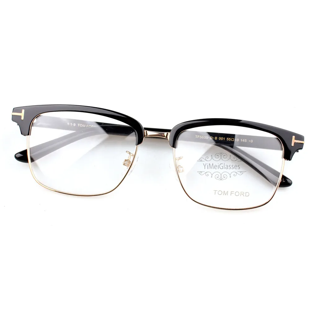 Tom Ford Acetate Metal Icon Collection Full Frame Eyeglasses TF5635 (2)