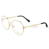 Tom Ford Metal Full Frame Octagon Eyeglasses TF5939 (4)