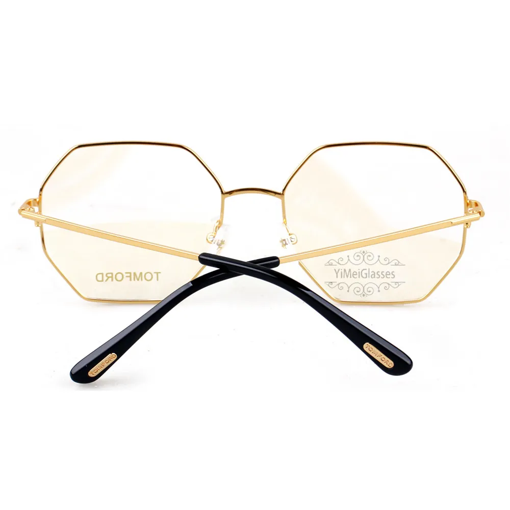 Tom Ford Metal Full Frame Octagon Eyeglasses TF5939 (6)